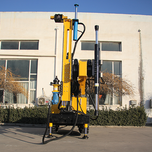 煤礦用跨皮帶履帶式切縫切頂泄壓孔鉆車(chē)