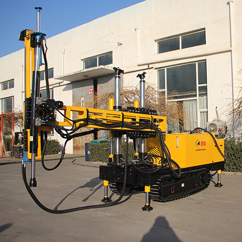 煤礦用跨皮帶履帶式切縫切頂泄壓孔鉆車(chē)